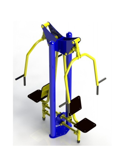 Спортивний тренажер вуличний жим від грудей сидячи